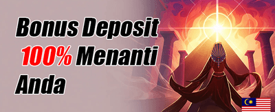 Bonus Selamat Datang 100% promotion